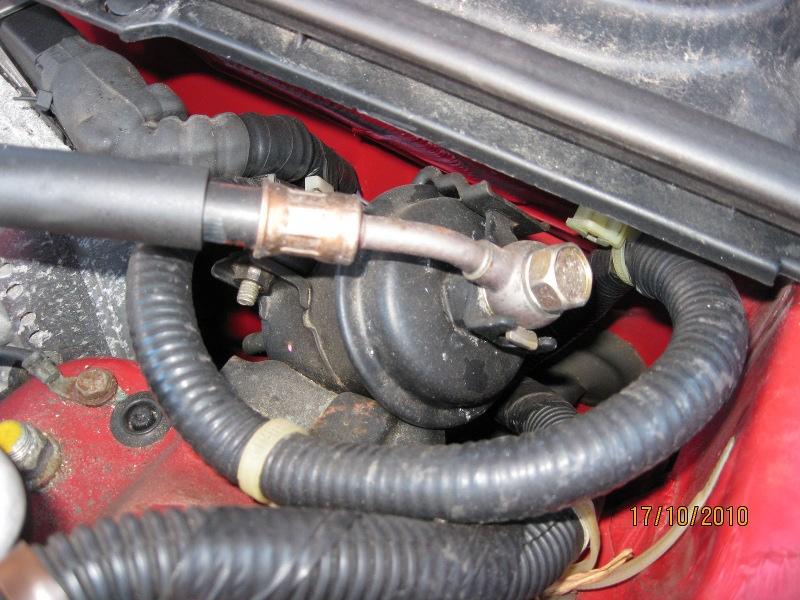 Honda how to change fuel filter #5