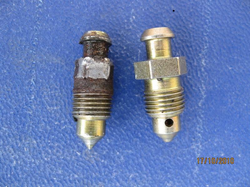 Honda civic brake bleed screw #6